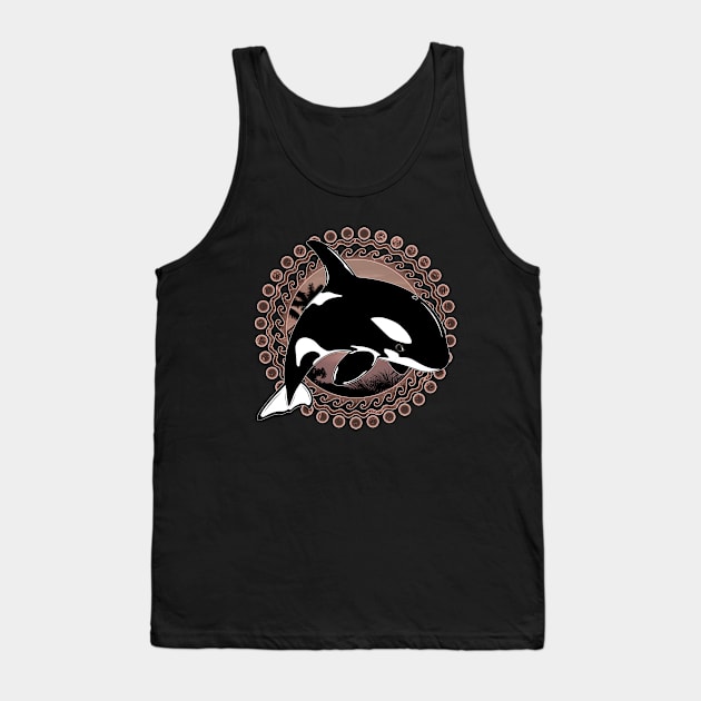 Killer Whale Tank Top by NicGrayTees